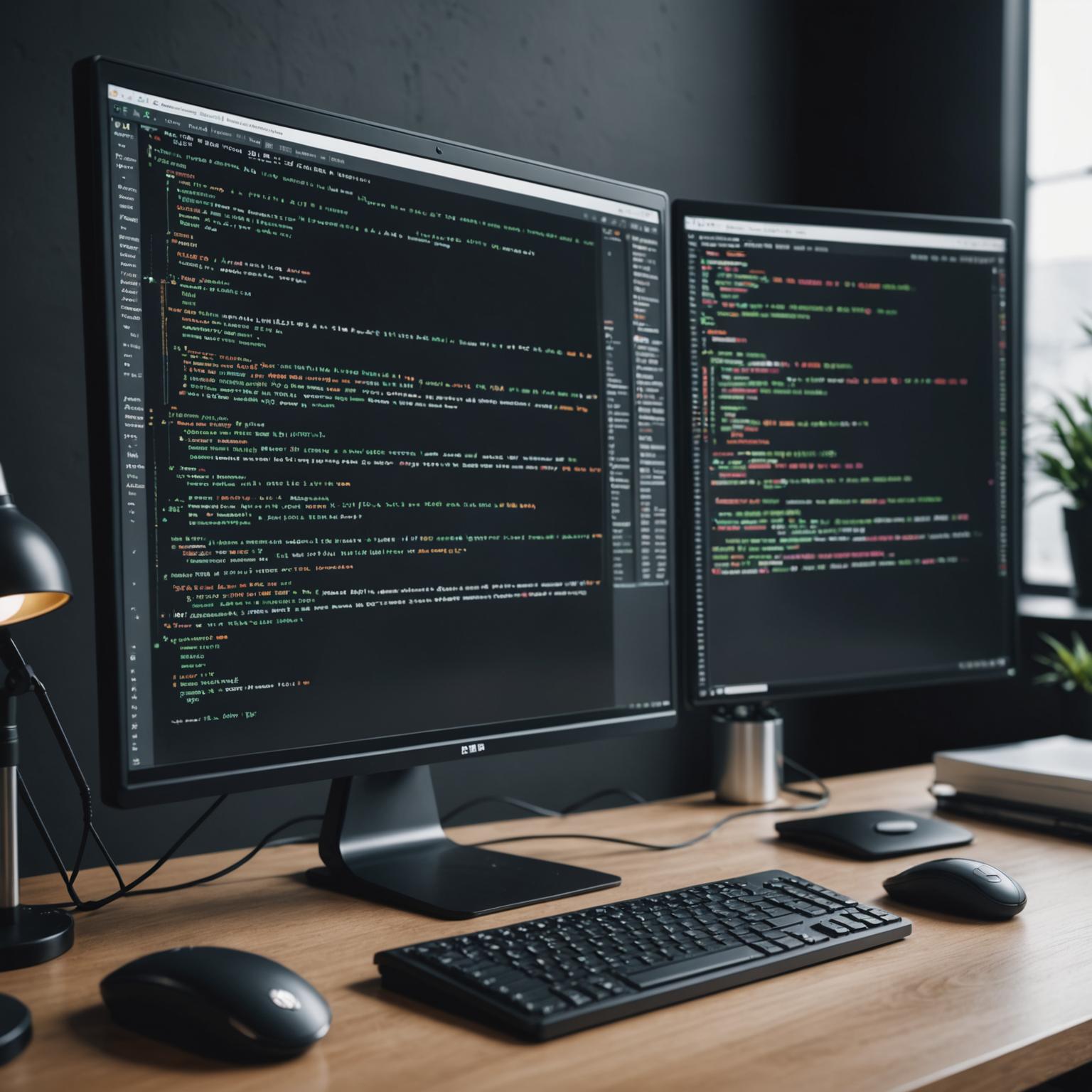Python code on a developer screen